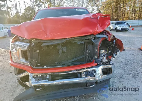 2018 Ford F150 Supercrew из США, поврежденный, VIN 1FTEW1EG2JFC38169